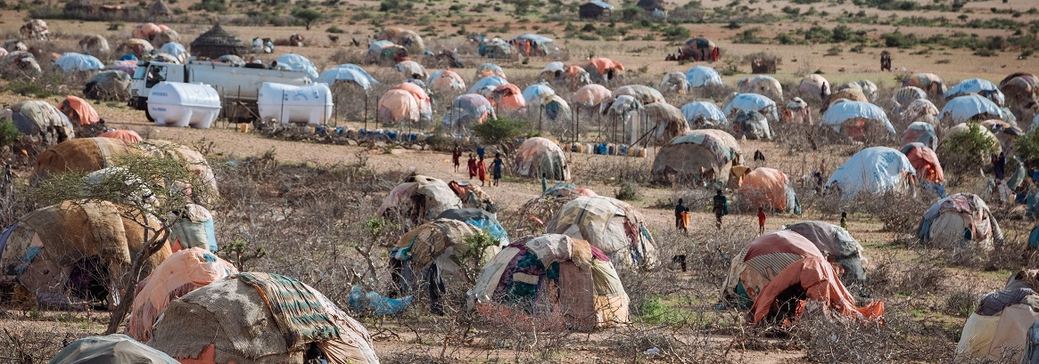 Internally displaced persons site in Gode, Somali region, Ethiopia