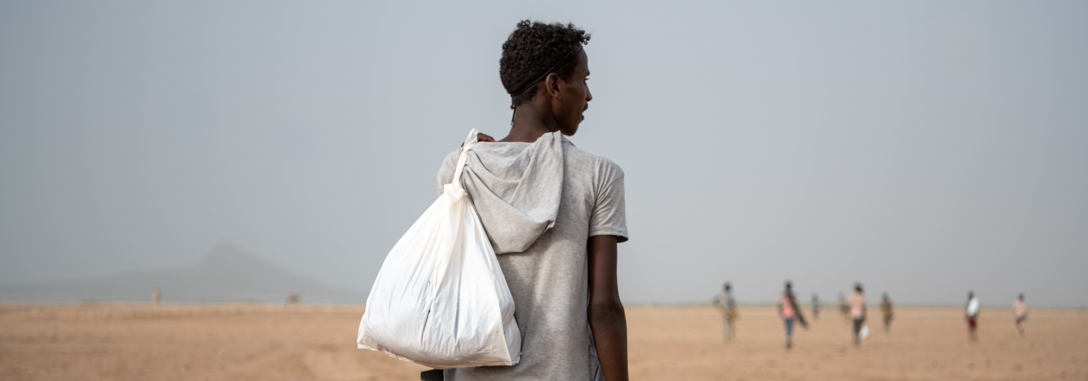 Migrants transiting in Djibouti, 2022. IOM Djibouti